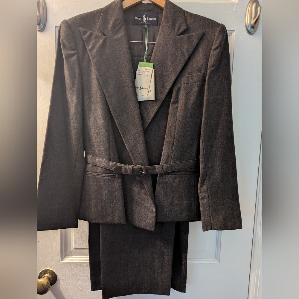 Vintage Ralph Lauren Black Label Ladies Suit